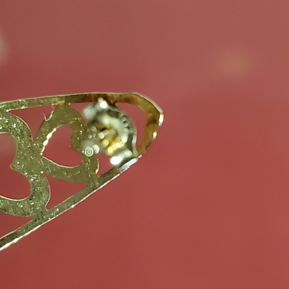 Gold Earrings - Picture 3 of 4